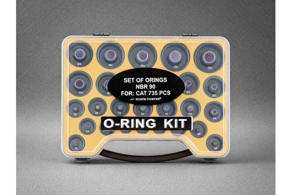 Набор резиновых колец Oring CATERPILLER (735 шт)